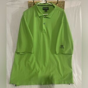 FootJoy Men’s Bright Lime Green Polo Shirt